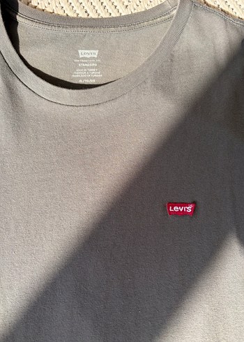 Levis Levi S Gri Bisiklet Yaka Tisort