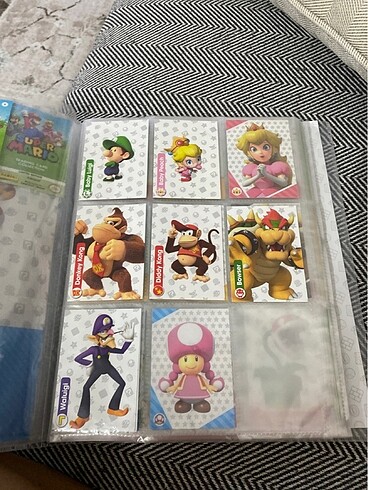  Beden Mario panini trading cards