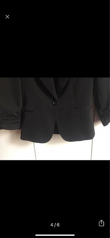 xs Beden siyah Renk Kısa ofis ceketi