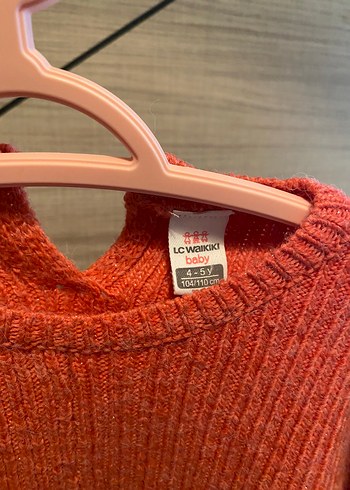 LC Waikiki Cocuk Turuncu Triko Kazak