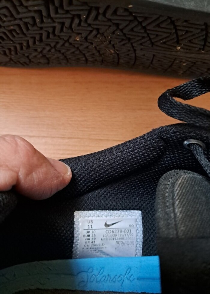 Orijinal Nike SB 45 numara - Görsel 3