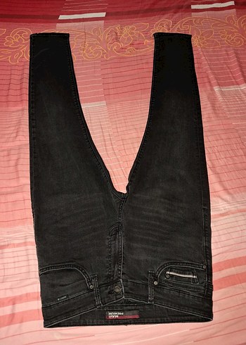 gri renk mavi jeans premıum kot pantolon ölçü görselde var - Görsel 2