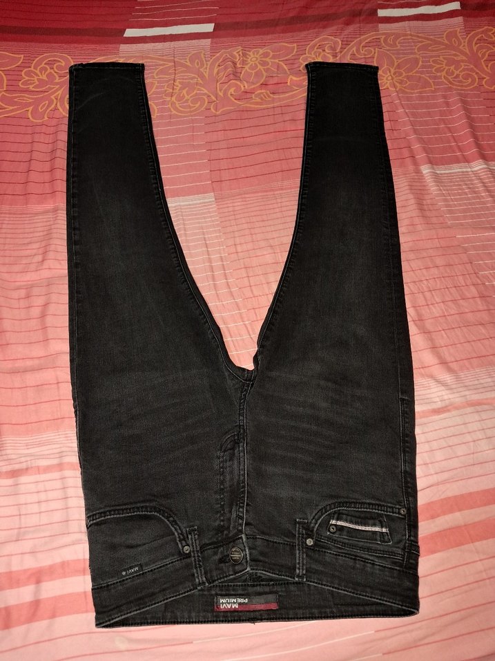 gri renk mavi jeans premıum kot pantolon ölçü görselde var - Görsel 2