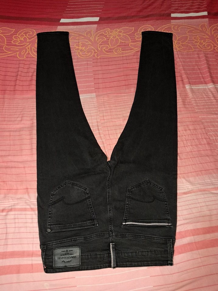 gri renk mavi jeans premıum kot pantolon ölçü görselde var - Görsel 3