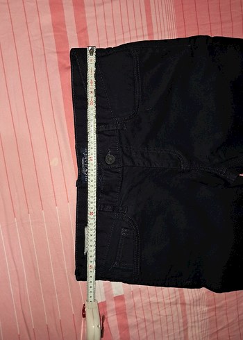 kuyu lacivert Jean kot pantolun 0 kulanılmamış - Görsel 4