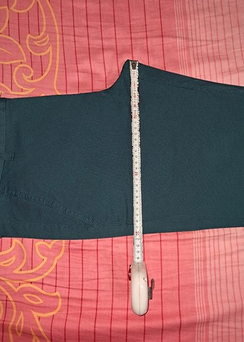 Kemer Detaylı Koyu Yeşil Erkek Pantolon O kulanılmamış - Görsel 4