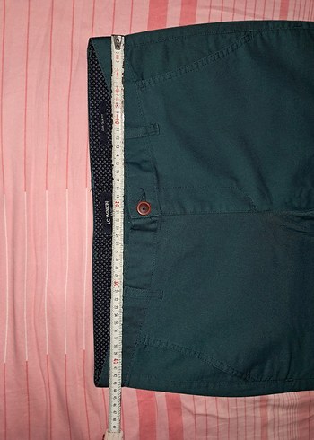 Kemer Detaylı Koyu Yeşil Erkek Pantolon O kulanılmamış - Görsel 3