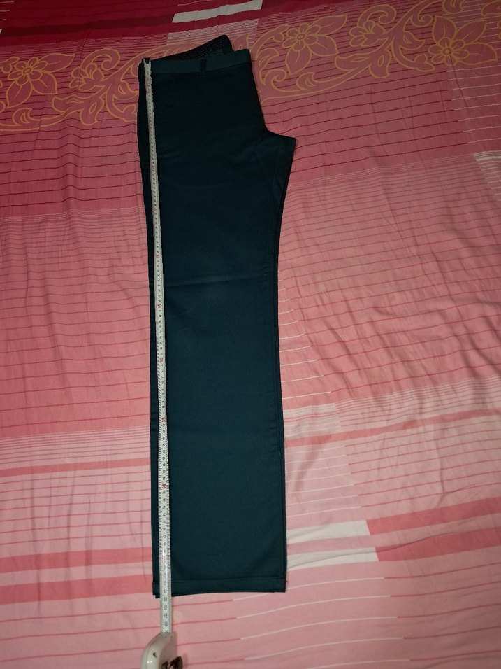 Kemer Detaylı Koyu Yeşil Erkek Pantolon O kulanılmamış - Görsel 5