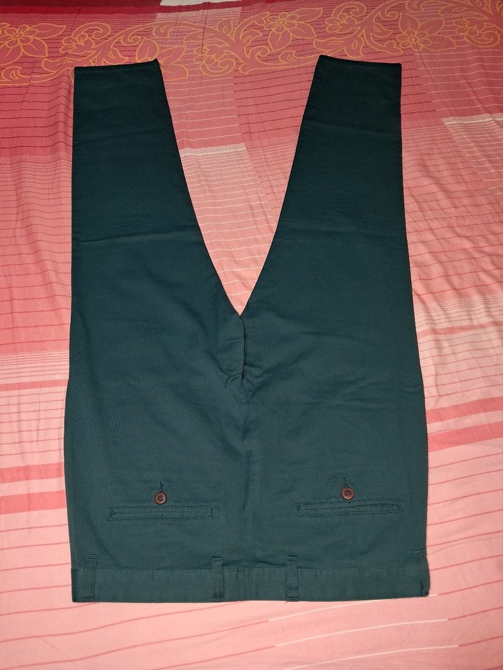 Kemer Detaylı Koyu Yeşil Erkek Pantolon O kulanılmamış - Görsel 2