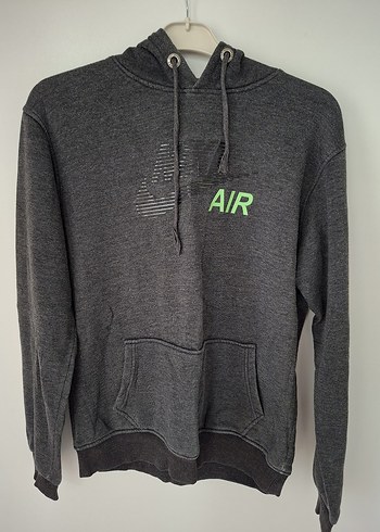 Nike Air Gri Melanj Kapusonlu Sweatshirt