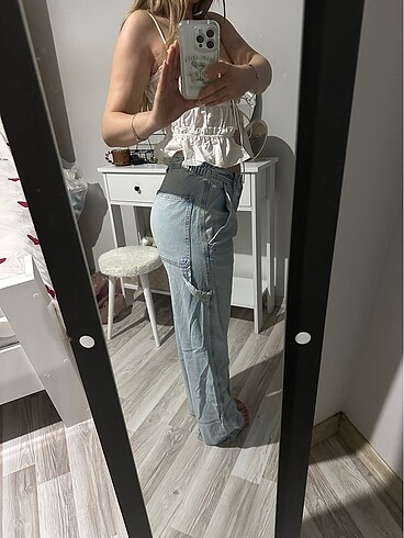 Pull and Bear Pull and bear kargo tarz pantolon