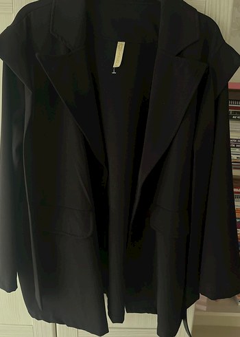 Zara Sikligin Simgesi Siyah Oversize Blazer