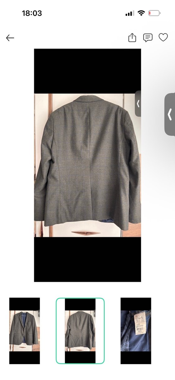 Moda Di Centone takım elbise ceketi — görsel 2/5