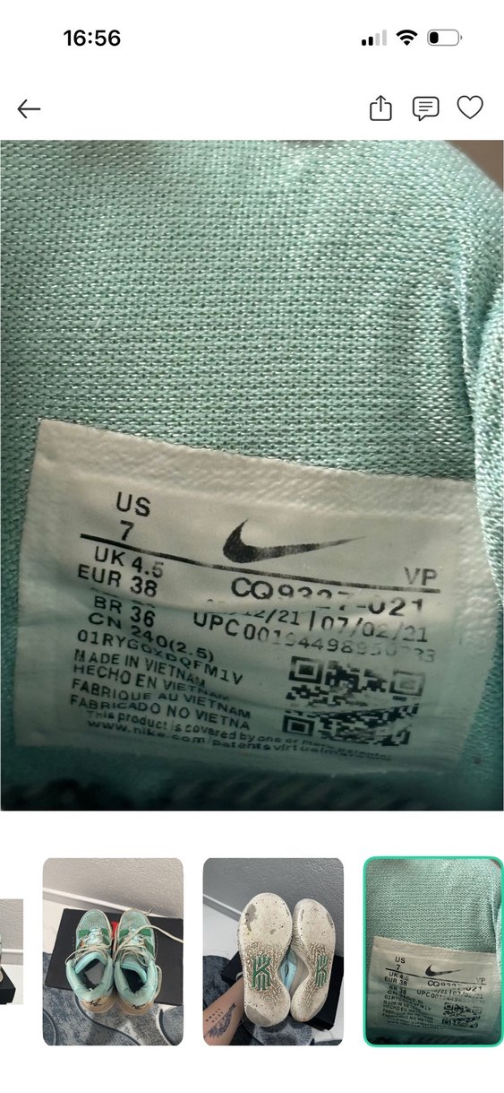 Orijinal Nike Kyrie 7 — görsel 5/5