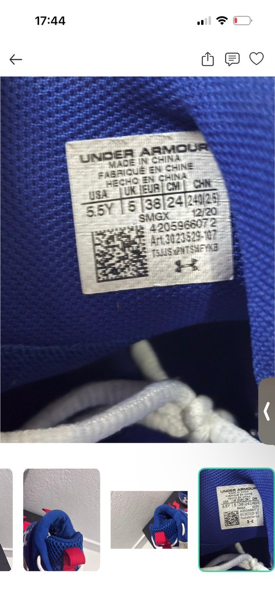 Under Armour Spor Ayakkabısı — görsel 6/6