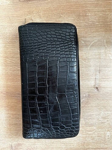 Fabrika siyah kadın cüzdan - Görsel 3