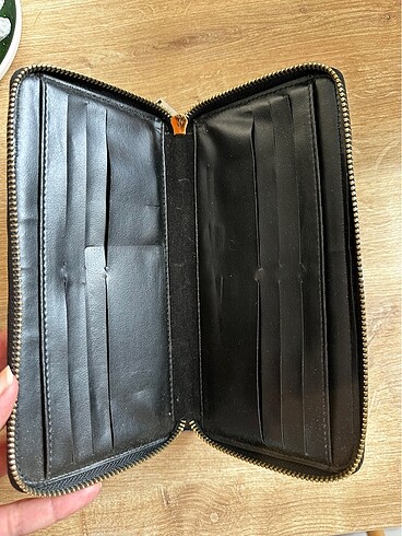 Fabrika siyah kadın cüzdan - Görsel 2