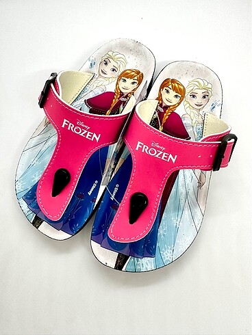 Disney frozen elsa çocuk terlik parmak arası