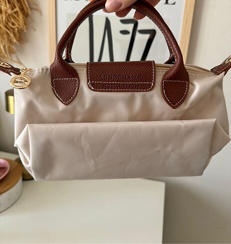 Longchamp krem rengi long champ
