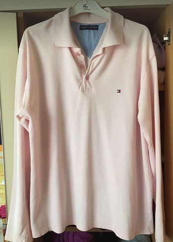 Tommy Hilfiger Acik Pembe Polo Tisort