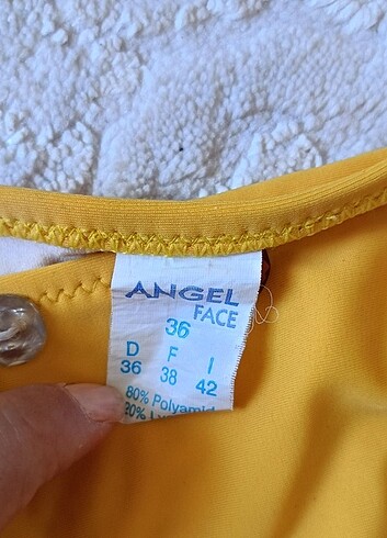 s Beden sarı Renk Sarı bikini takımı