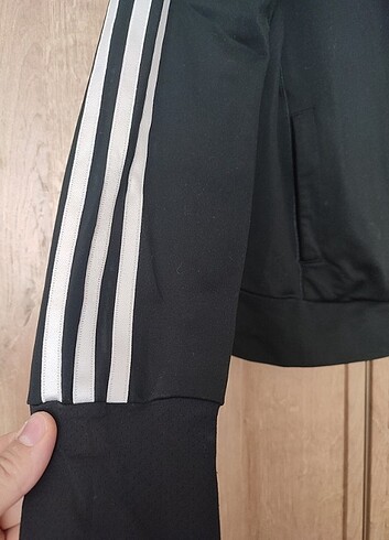 m Beden siyah Renk Orjinal adidas eşofman üstü 