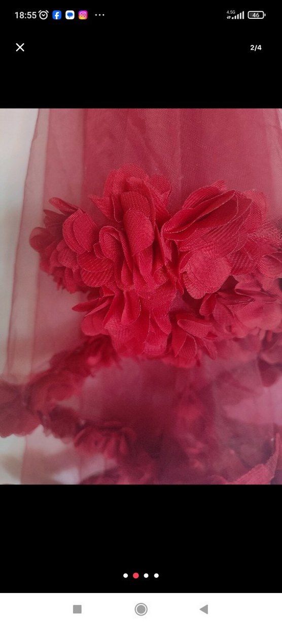 Özel dikim gelin örtüsü 3 boyutlu - Görsel 2