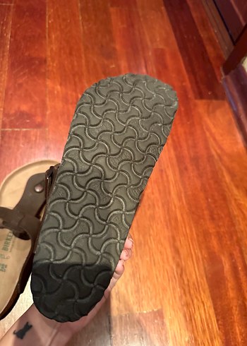 40 Beden kahverengi Renk Birkenstock erkek terlik