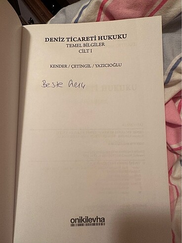  Deniz ticareti hukuku