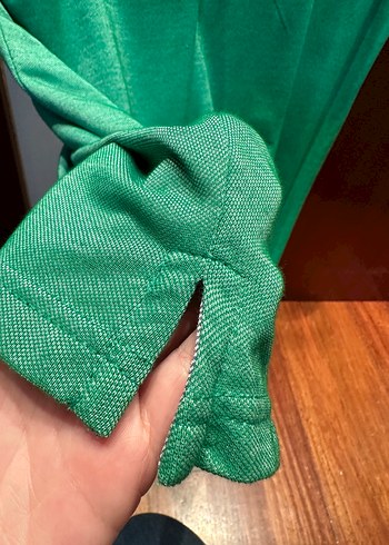 Erkek Yeşil Polo Yaka Tişört - Görsel 6