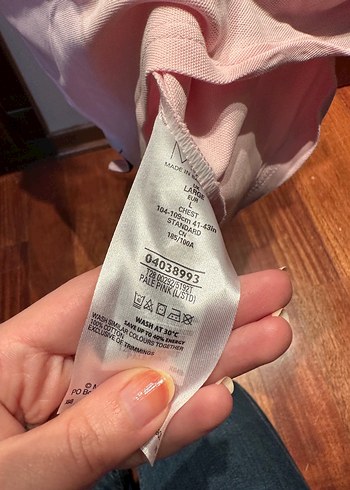 Pembe Polo yaka tişört - Görsel 3