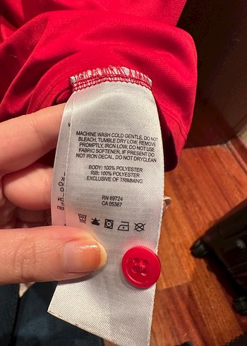 Columbia Kırmızı Erkek Polo Tişört - Görsel 4