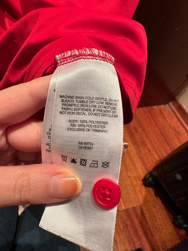 Columbia Kırmızı Erkek Polo Tişört - Görsel 4