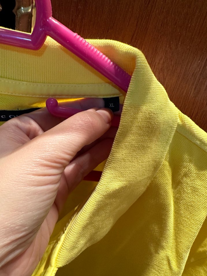 Sarı Erkek Polo Tişört - Görsel 3