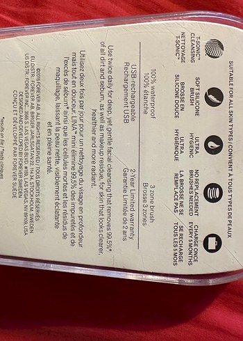 Forever Lina Mini Pembe Yüz Temizleme Cihazı - Görsel 2