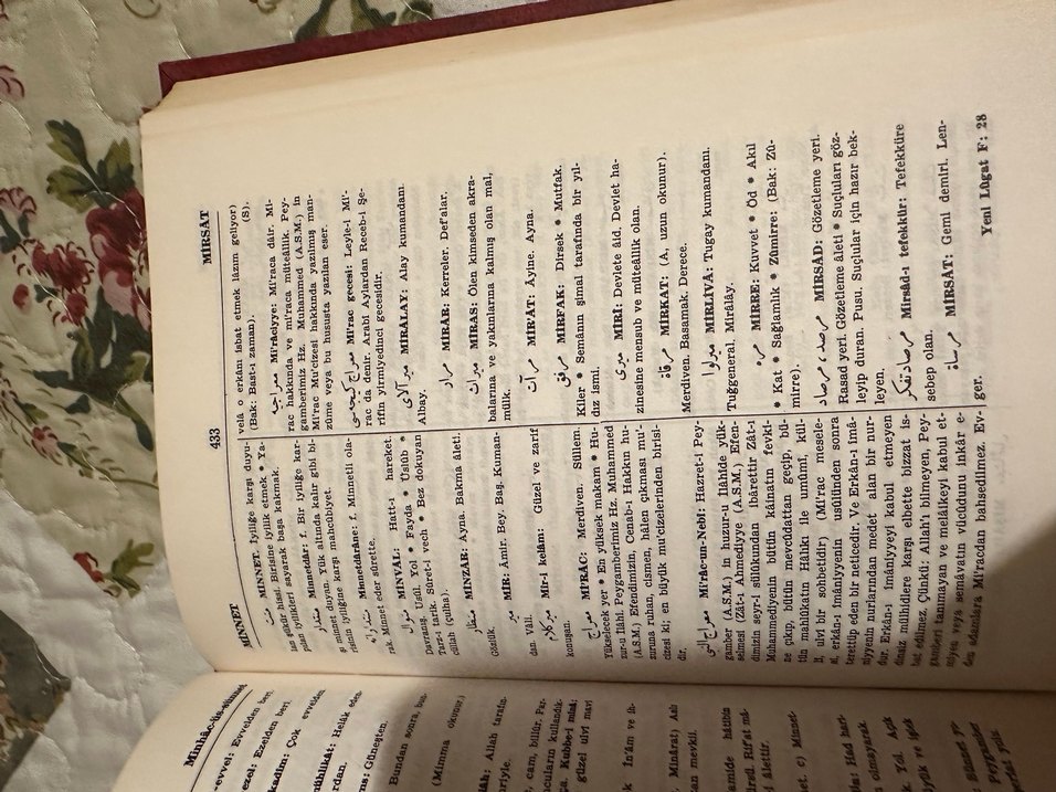 Osmanlıca-Türkçe Yeni Lügat Kitabı - Görsel 4