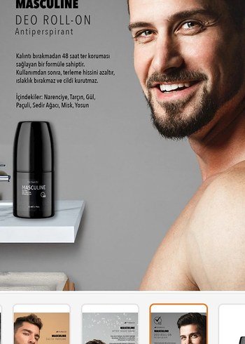 Farmasi Masculine Erkek Cilt Bakım Seti - Görsel 4