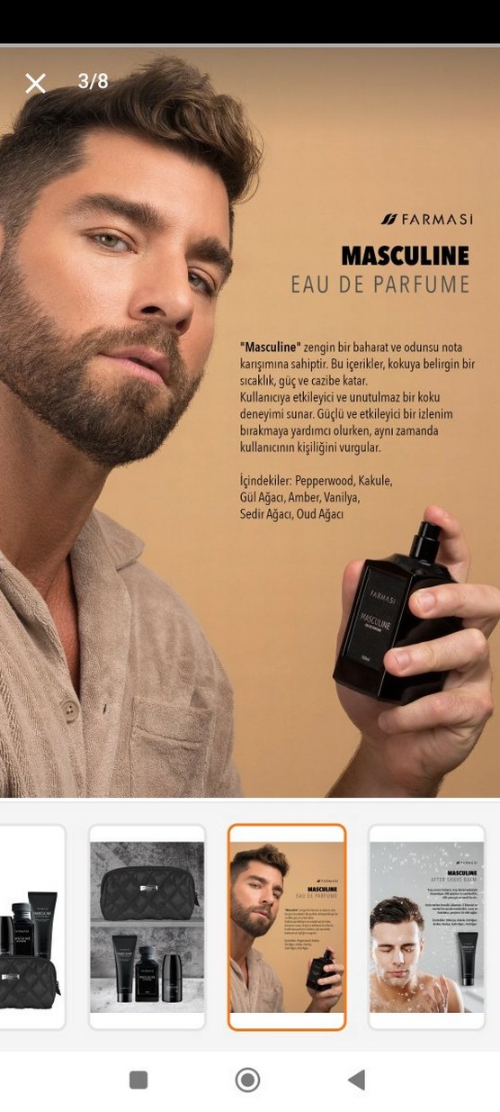 Farmasi Masculine Erkek Cilt Bakım Seti - Görsel 5