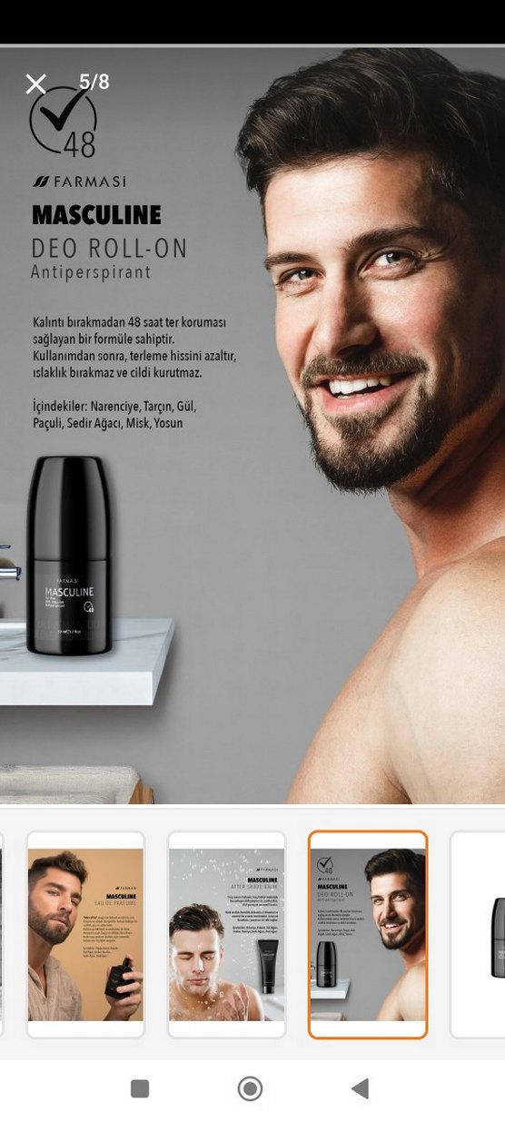 Farmasi Masculine Erkek Cilt Bakım Seti - Görsel 4