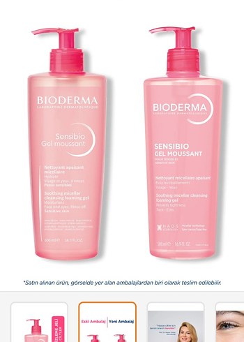 Bioderma Sensibio Köpüren Temizleyici Jel 500ml - Görsel 2