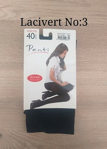 Penti Micro 40 Külotlu Çorap Laci No:3 