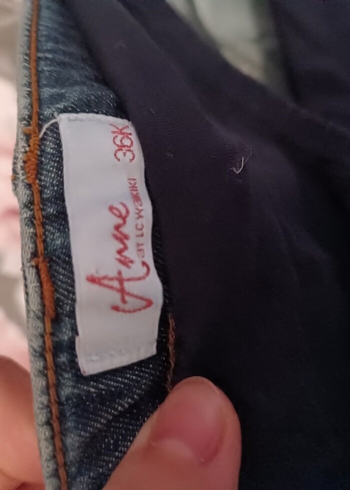 İspanyol paça hamile pantolonu  - Görsel 3