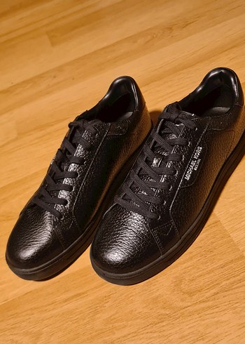 Michael Kors Siyah Deri Sneaker
