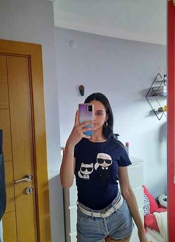 s Beden lacivert Renk karl lagerfeld tshirt