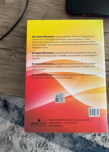 DaF Spezial Almanca-Türkçe Sözlük - Görsel 2