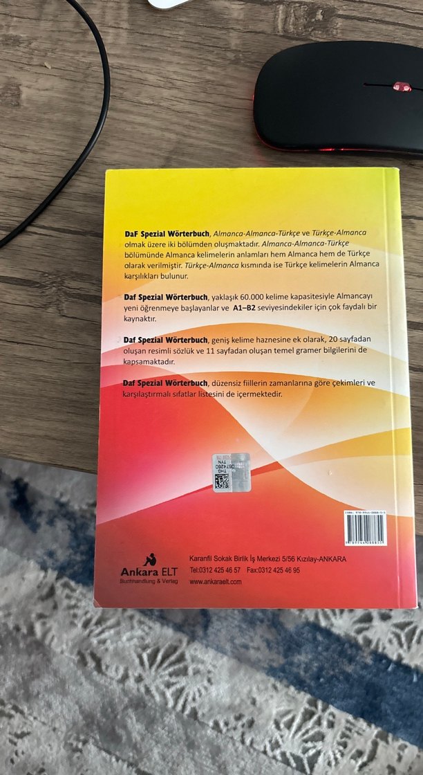 DaF Spezial Almanca-Türkçe Sözlük - Görsel 2