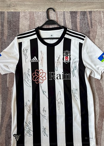 Adidas Besiktas Siyah Beyaz Cizgili Adidas Forma
