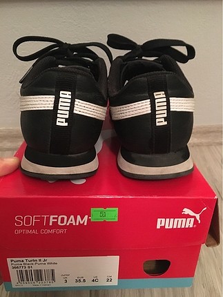 Puma 35,5 no 3 kez giyildi