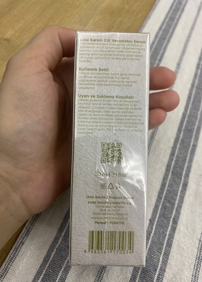 Leke karşıtı cilt beyazlatıcı - Görsel 2