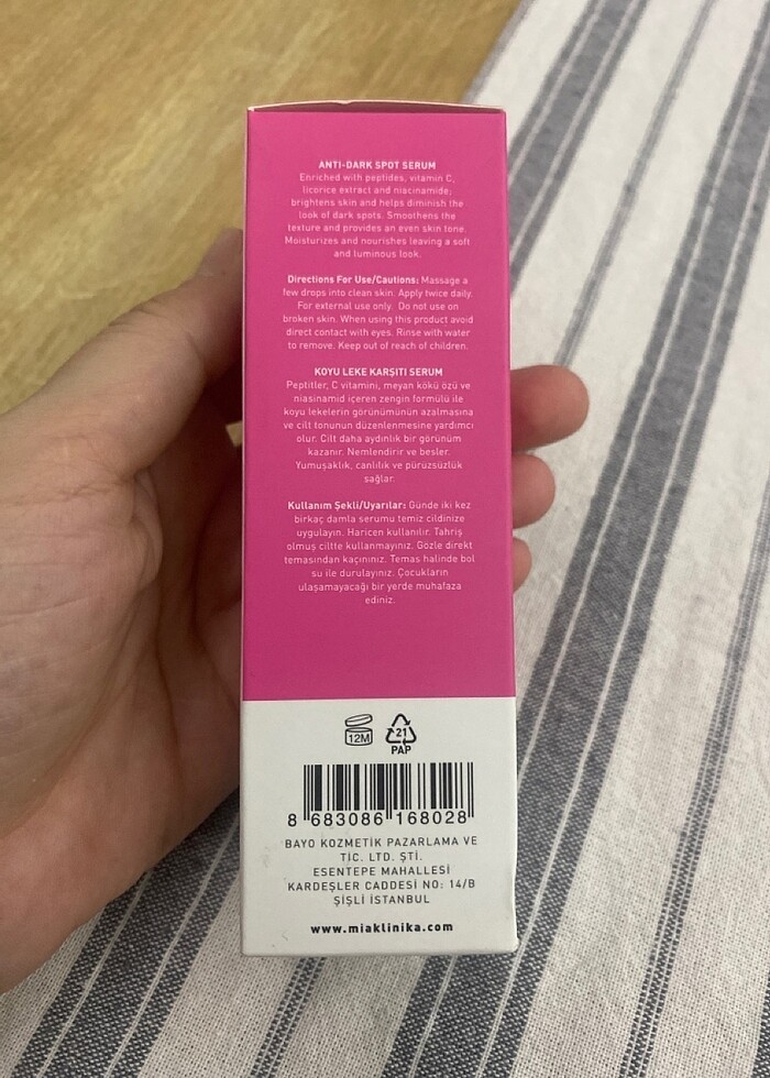 Leke serumu - Görsel 3